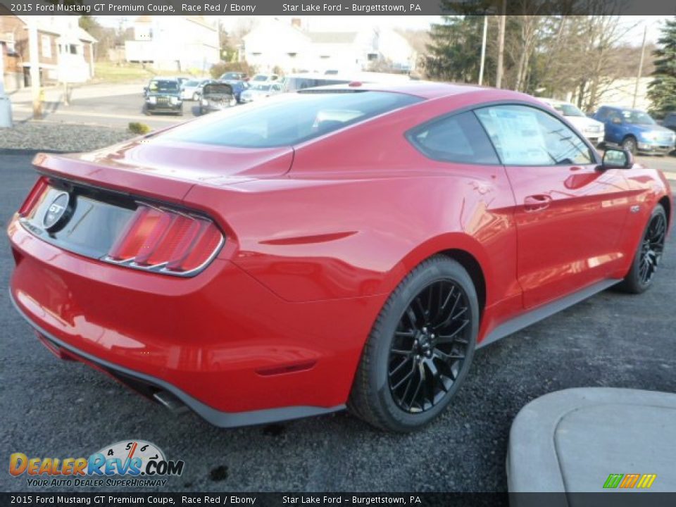 2015 Ford Mustang GT Premium Coupe Race Red / Ebony Photo #5