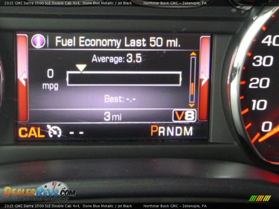 2015 GMC Sierra 1500 SLE Double Cab 4x4 Stone Blue Metallic / Jet Black Photo #20
