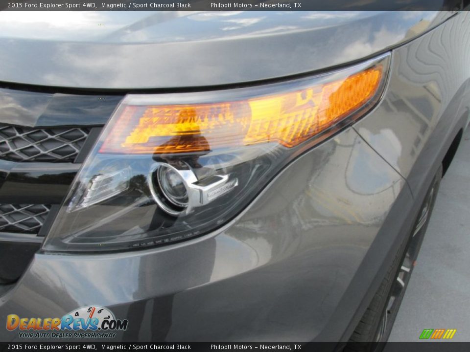 2015 Ford Explorer Sport 4WD Magnetic / Sport Charcoal Black Photo #9
