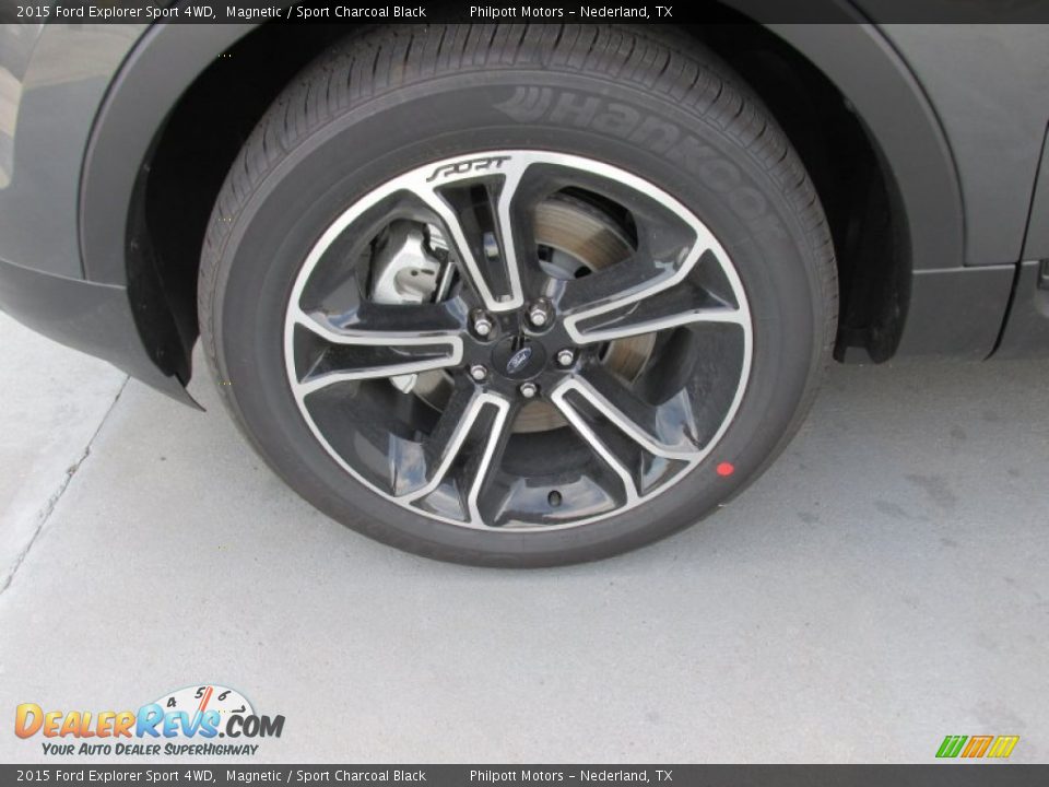 2015 Ford Explorer Sport 4WD Magnetic / Sport Charcoal Black Photo #11