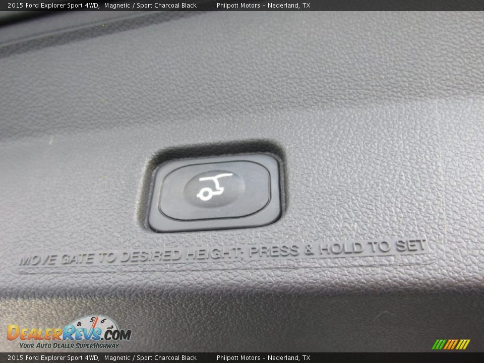 2015 Ford Explorer Sport 4WD Magnetic / Sport Charcoal Black Photo #21