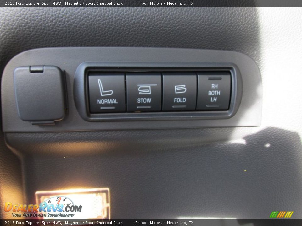2015 Ford Explorer Sport 4WD Magnetic / Sport Charcoal Black Photo #22
