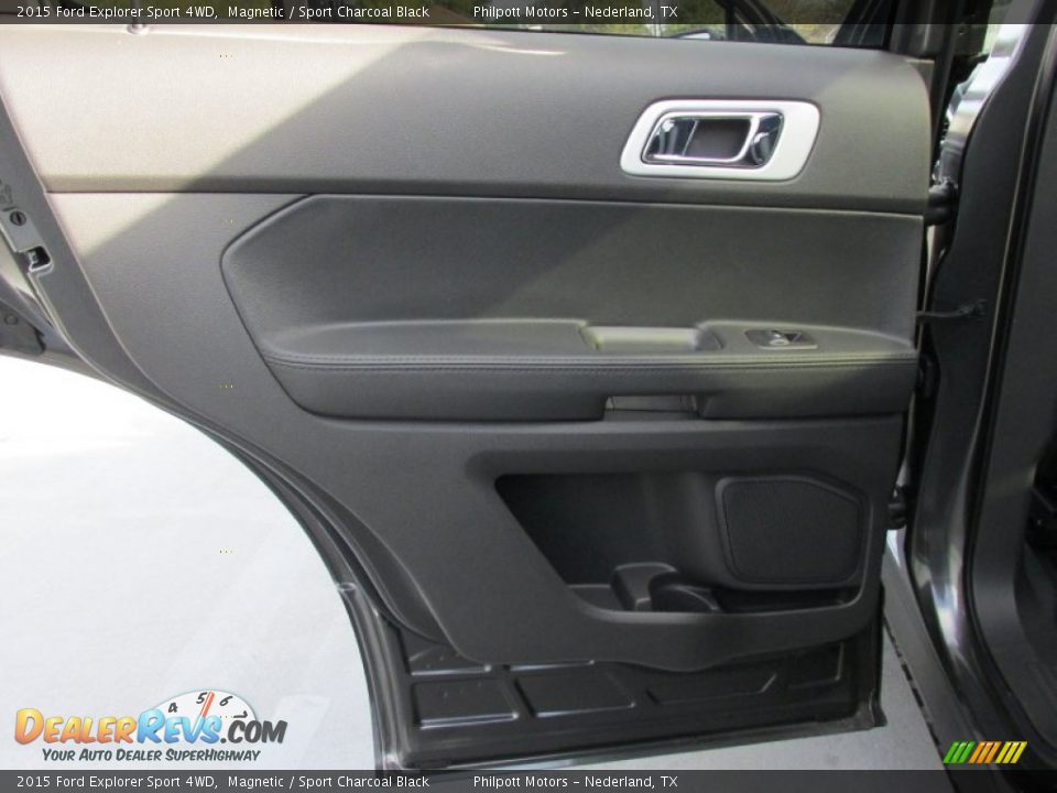 2015 Ford Explorer Sport 4WD Magnetic / Sport Charcoal Black Photo #23