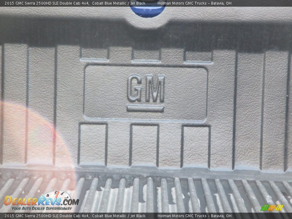 2015 GMC Sierra 2500HD SLE Double Cab 4x4 Cobalt Blue Metallic / Jet Black Photo #30