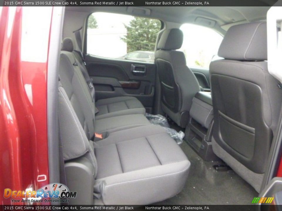 2015 GMC Sierra 1500 SLE Crew Cab 4x4 Sonoma Red Metallic / Jet Black Photo #13
