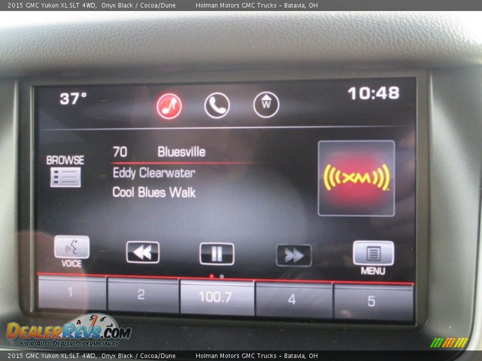 2015 GMC Yukon XL SLT 4WD Onyx Black / Cocoa/Dune Photo #8