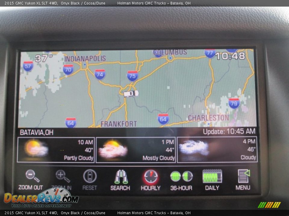 2015 GMC Yukon XL SLT 4WD Onyx Black / Cocoa/Dune Photo #10