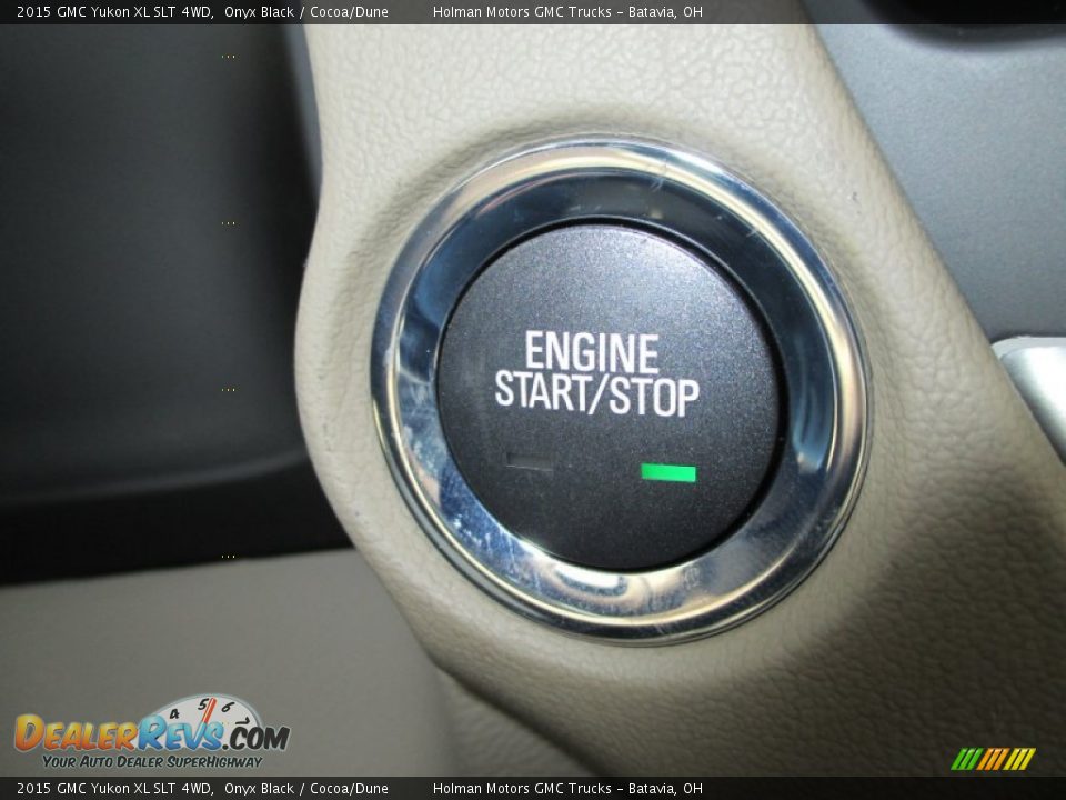 2015 GMC Yukon XL SLT 4WD Onyx Black / Cocoa/Dune Photo #14