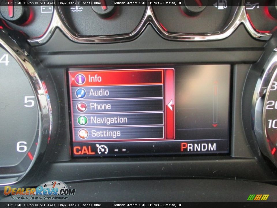 2015 GMC Yukon XL SLT 4WD Onyx Black / Cocoa/Dune Photo #18