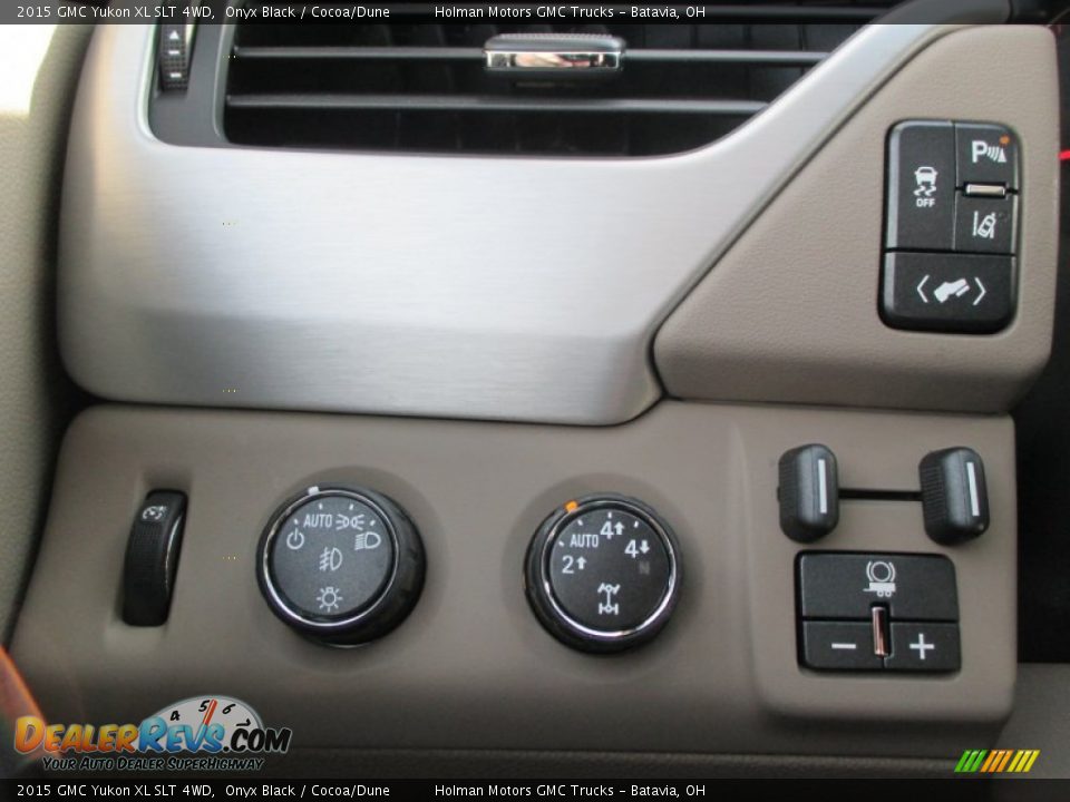 2015 GMC Yukon XL SLT 4WD Onyx Black / Cocoa/Dune Photo #20
