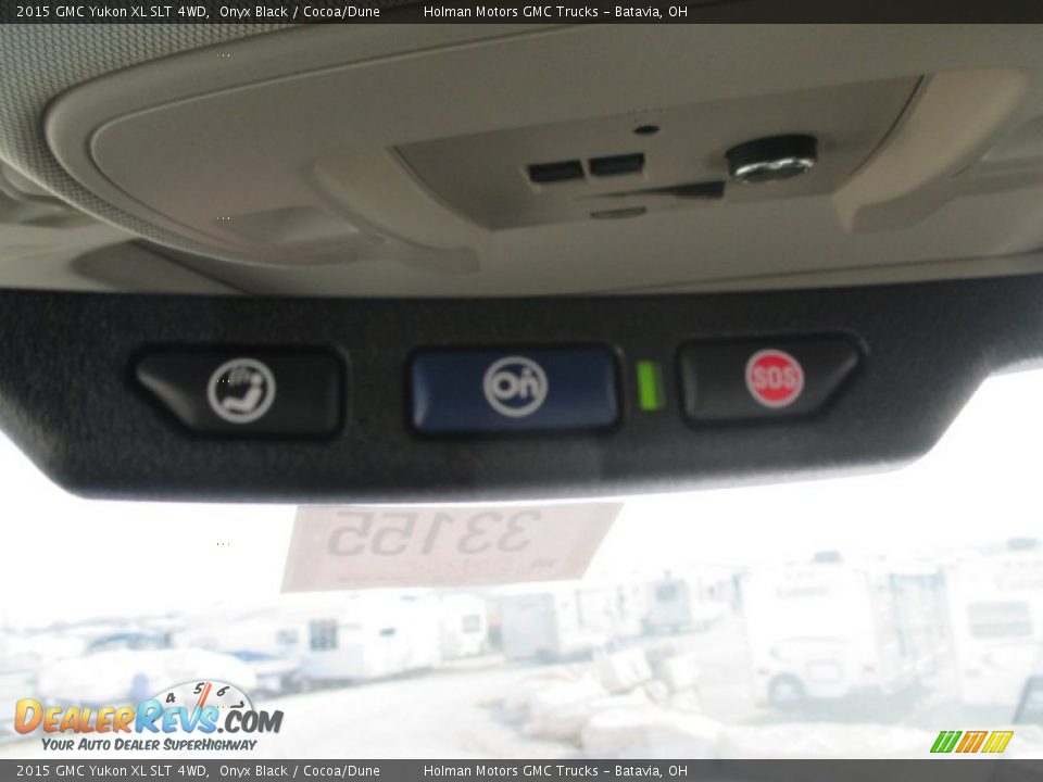 2015 GMC Yukon XL SLT 4WD Onyx Black / Cocoa/Dune Photo #22