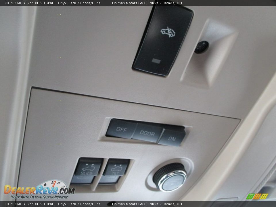 2015 GMC Yukon XL SLT 4WD Onyx Black / Cocoa/Dune Photo #23
