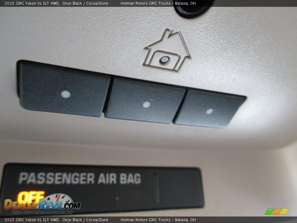 2015 GMC Yukon XL SLT 4WD Onyx Black / Cocoa/Dune Photo #24