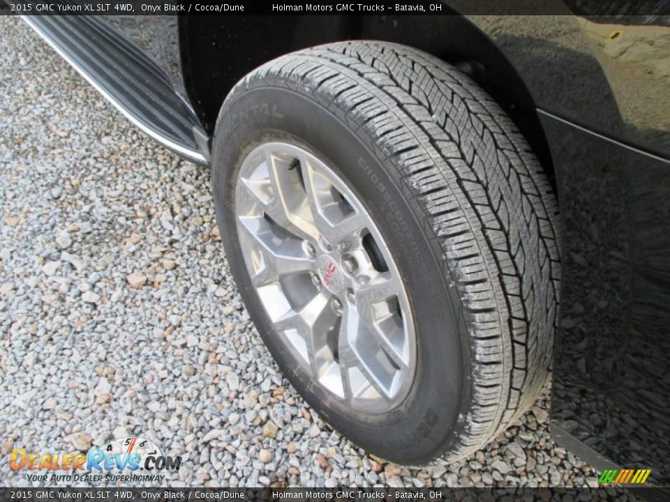 2015 GMC Yukon XL SLT 4WD Onyx Black / Cocoa/Dune Photo #30