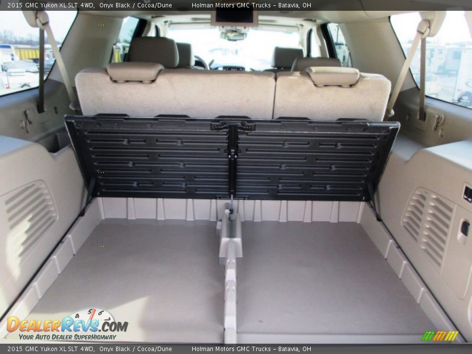 2015 GMC Yukon XL SLT 4WD Onyx Black / Cocoa/Dune Photo #33
