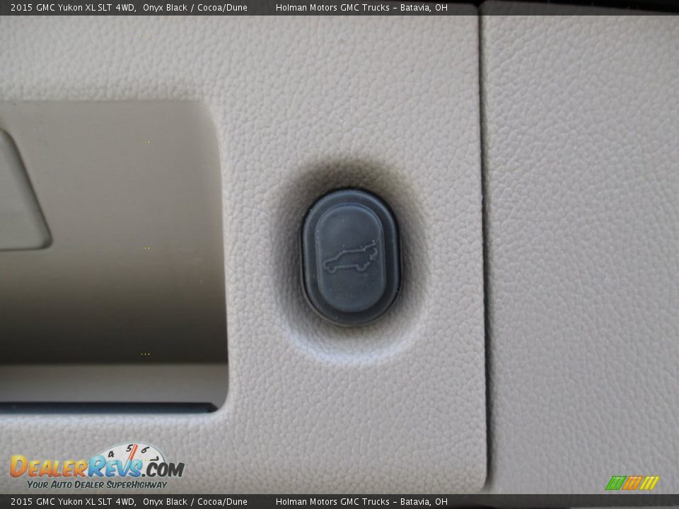 2015 GMC Yukon XL SLT 4WD Onyx Black / Cocoa/Dune Photo #36