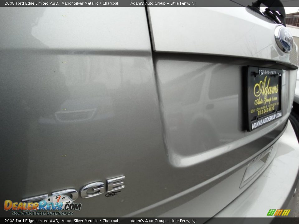 2008 Ford Edge Limited AWD Vapor Silver Metallic / Charcoal Photo #31