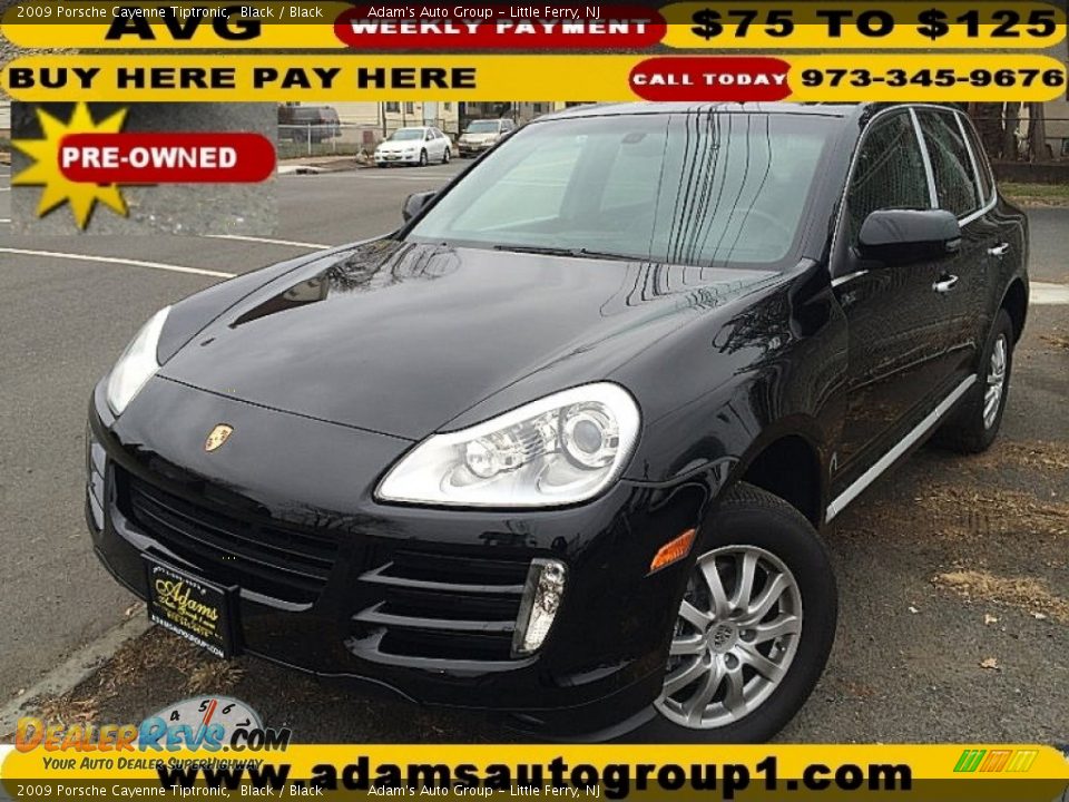 2009 Porsche Cayenne Tiptronic Black / Black Photo #1