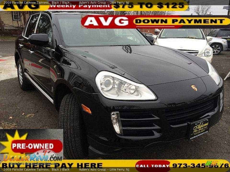 2009 Porsche Cayenne Tiptronic Black / Black Photo #2