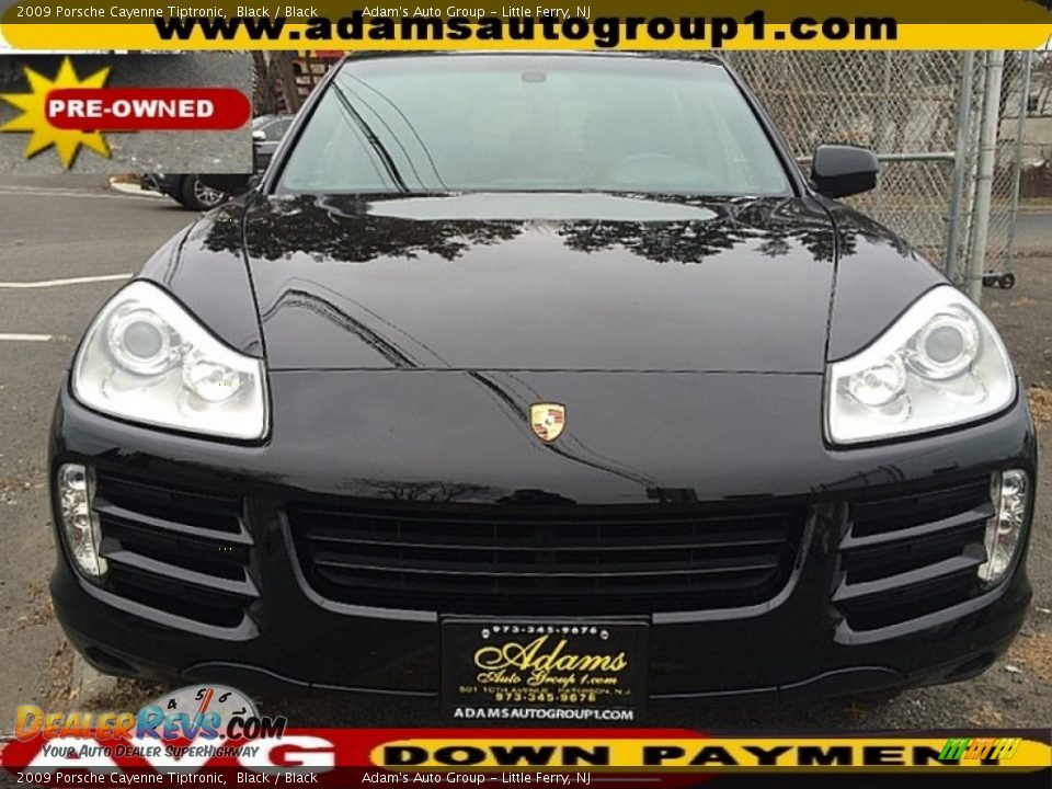 2009 Porsche Cayenne Tiptronic Black / Black Photo #3