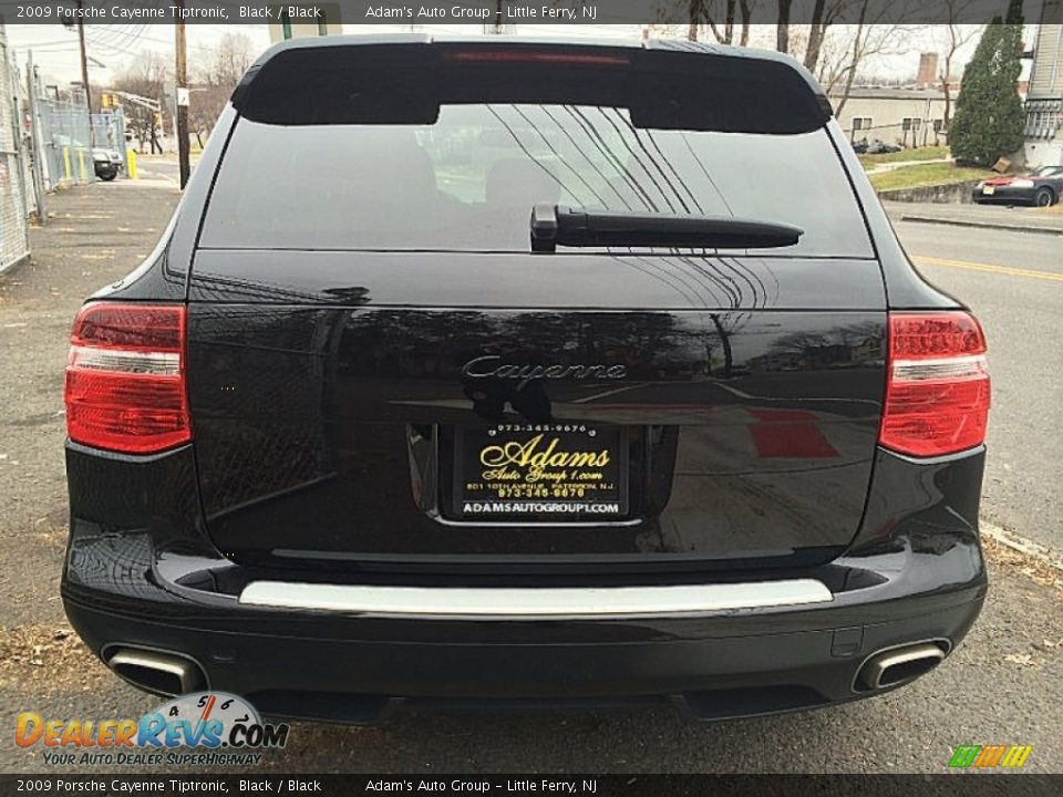 2009 Porsche Cayenne Tiptronic Black / Black Photo #6