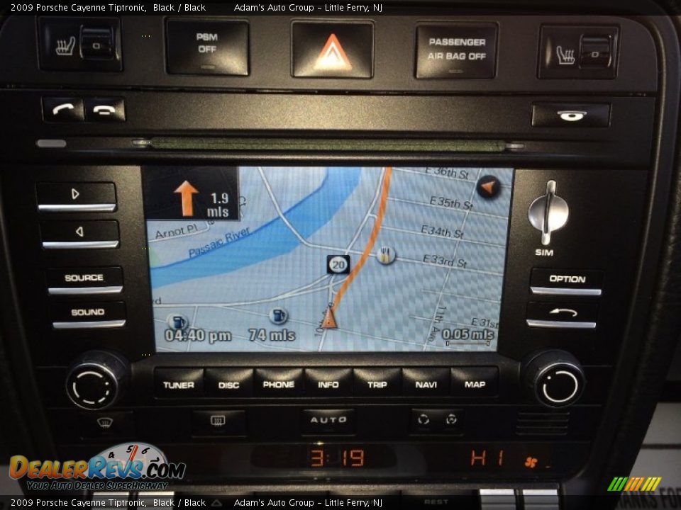 2009 Porsche Cayenne Tiptronic Black / Black Photo #13