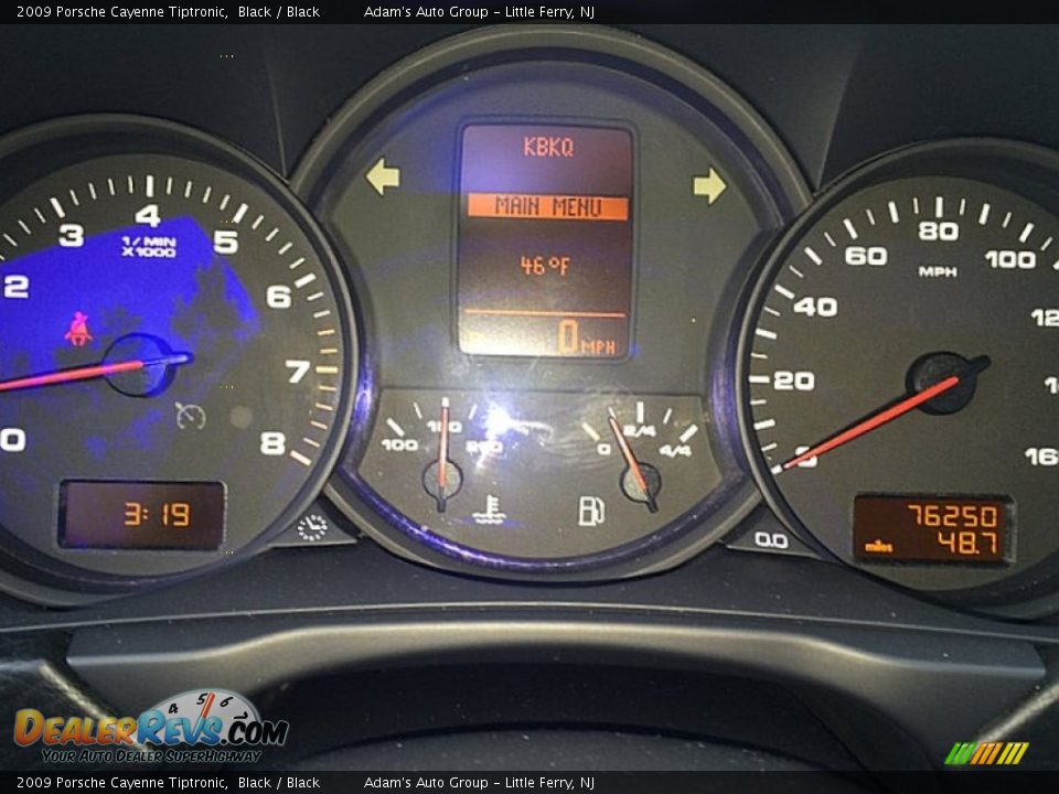 2009 Porsche Cayenne Tiptronic Black / Black Photo #15