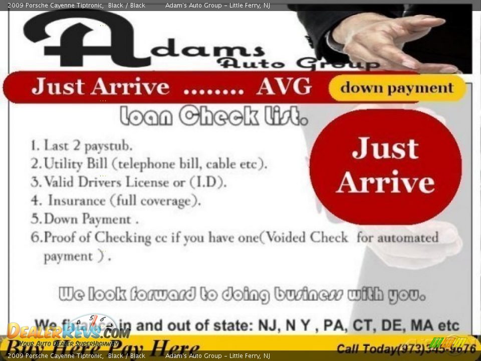 2009 Porsche Cayenne Tiptronic Black / Black Photo #28