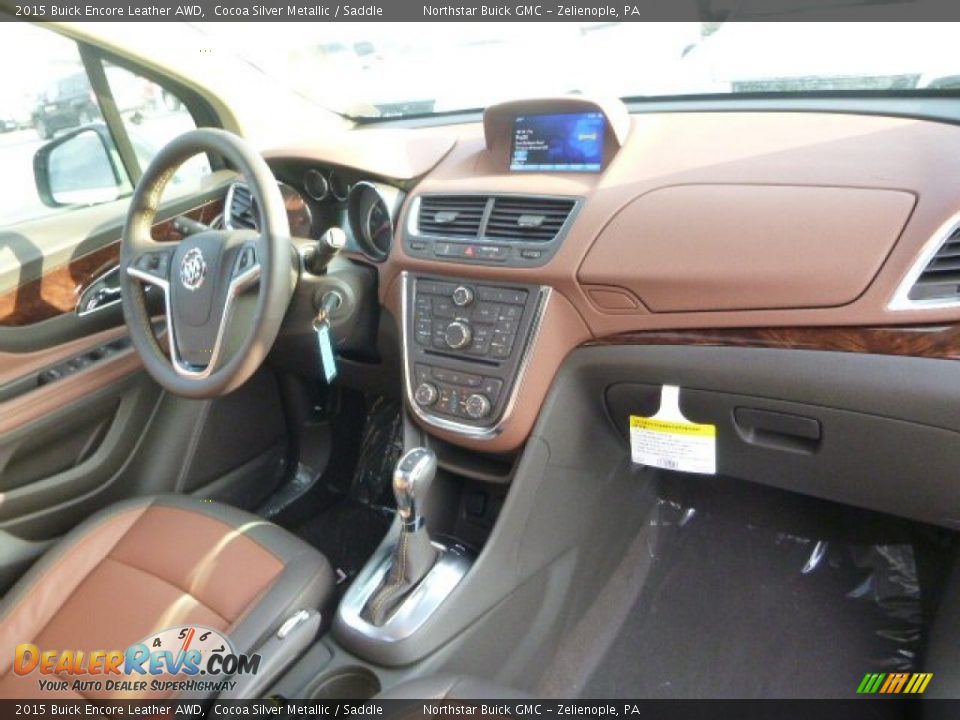 Dashboard of 2015 Buick Encore Leather AWD Photo #10