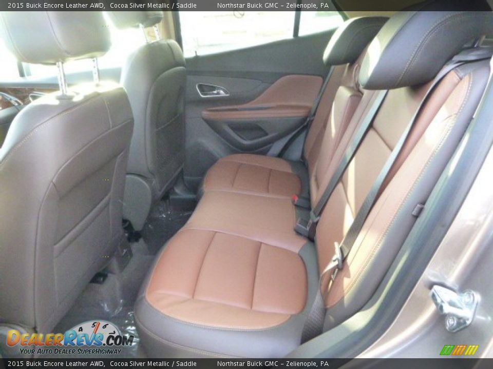 Rear Seat of 2015 Buick Encore Leather AWD Photo #13