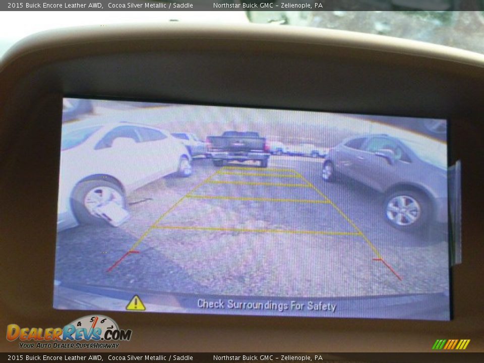 2015 Buick Encore Leather AWD Cocoa Silver Metallic / Saddle Photo #20