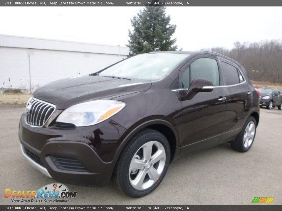 2015 Buick Encore FWD Deep Espresso Brown Metallic / Ebony Photo #1