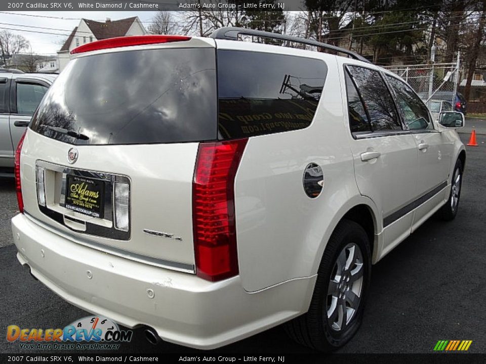 2007 Cadillac SRX V6 White Diamond / Cashmere Photo #4