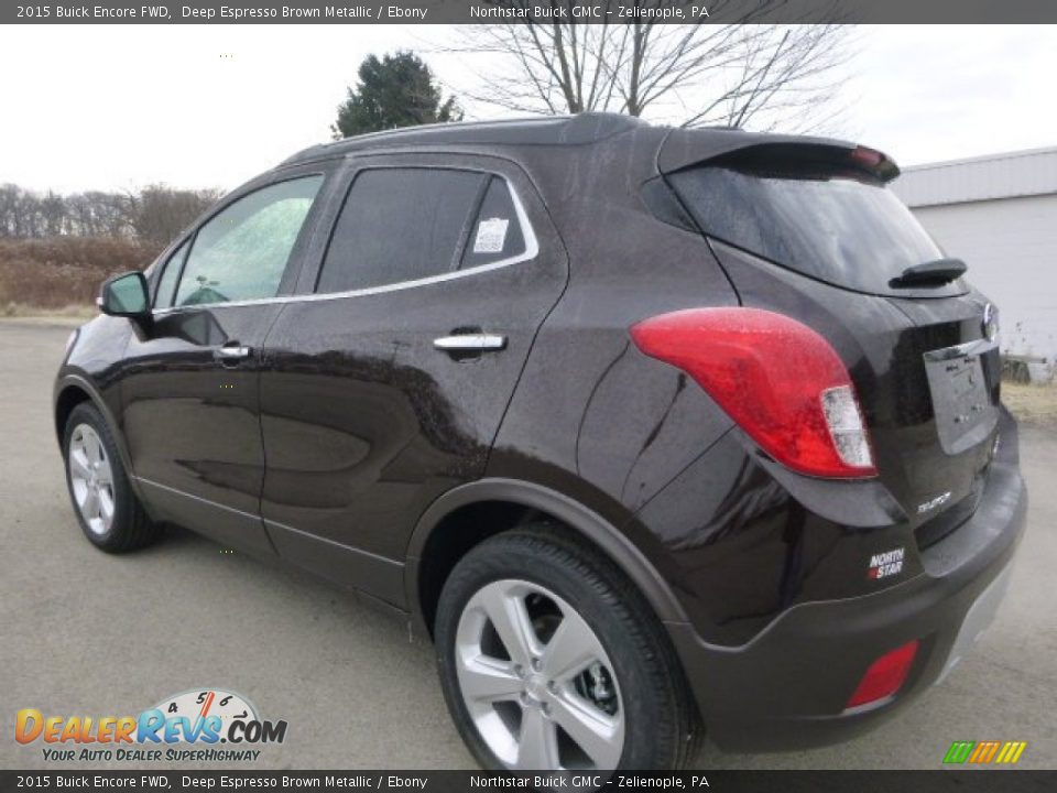 2015 Buick Encore FWD Deep Espresso Brown Metallic / Ebony Photo #3