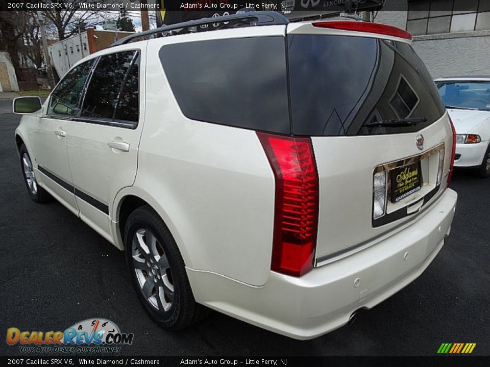 2007 Cadillac SRX V6 White Diamond / Cashmere Photo #5