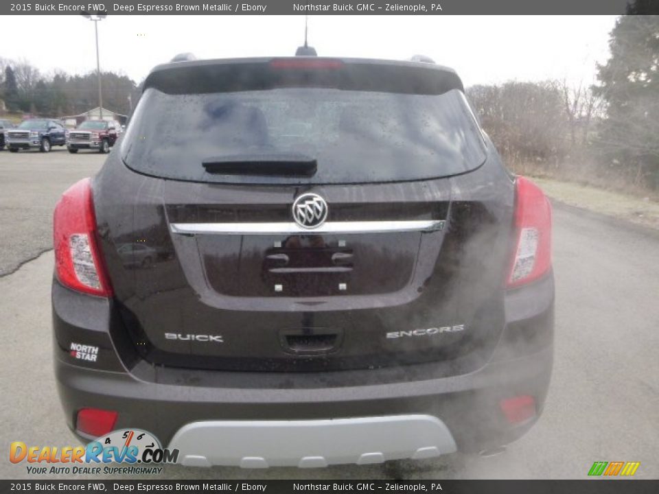 2015 Buick Encore FWD Deep Espresso Brown Metallic / Ebony Photo #4