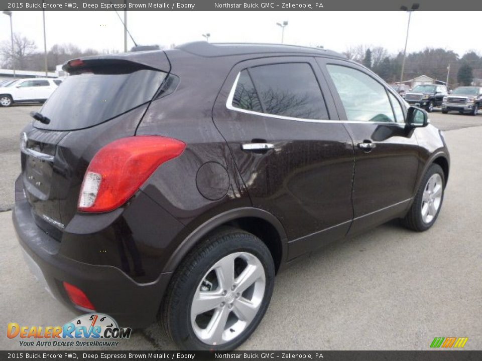 2015 Buick Encore FWD Deep Espresso Brown Metallic / Ebony Photo #5