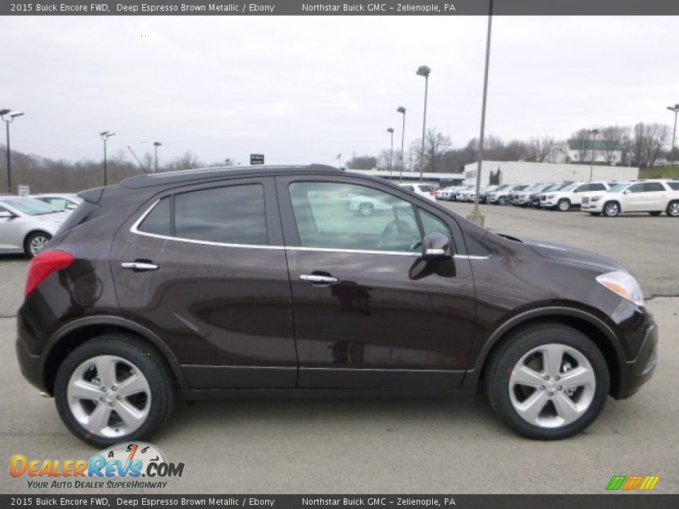 2015 Buick Encore FWD Deep Espresso Brown Metallic / Ebony Photo #6