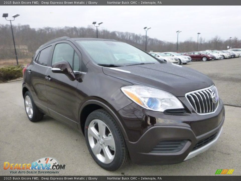 2015 Buick Encore FWD Deep Espresso Brown Metallic / Ebony Photo #7