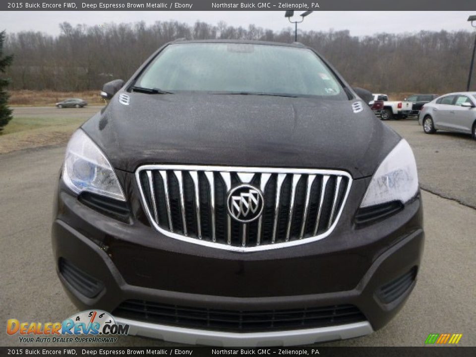 2015 Buick Encore FWD Deep Espresso Brown Metallic / Ebony Photo #8