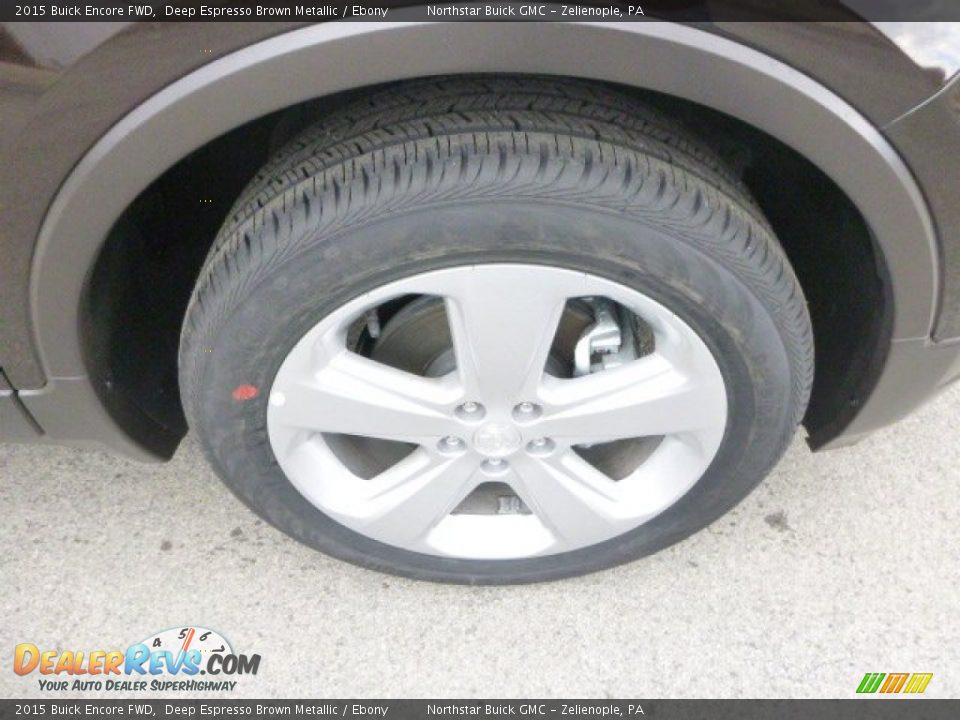 2015 Buick Encore FWD Deep Espresso Brown Metallic / Ebony Photo #9