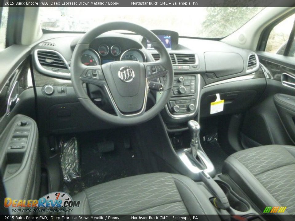 2015 Buick Encore FWD Deep Espresso Brown Metallic / Ebony Photo #14