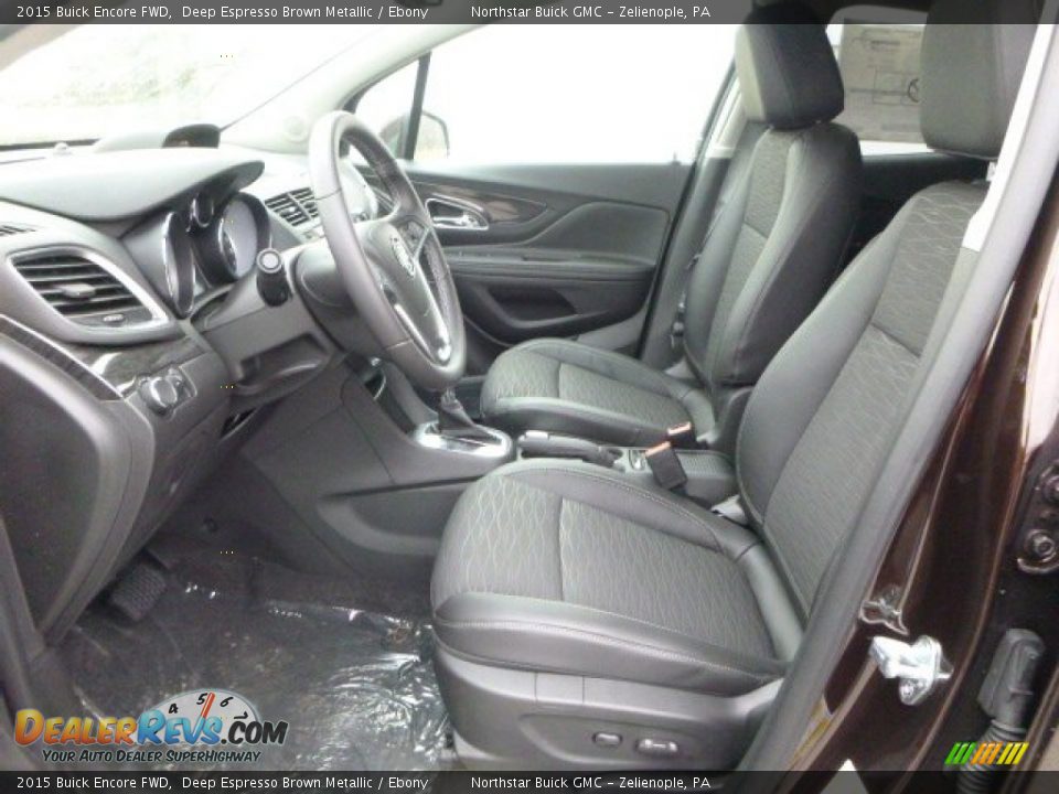 2015 Buick Encore FWD Deep Espresso Brown Metallic / Ebony Photo #17