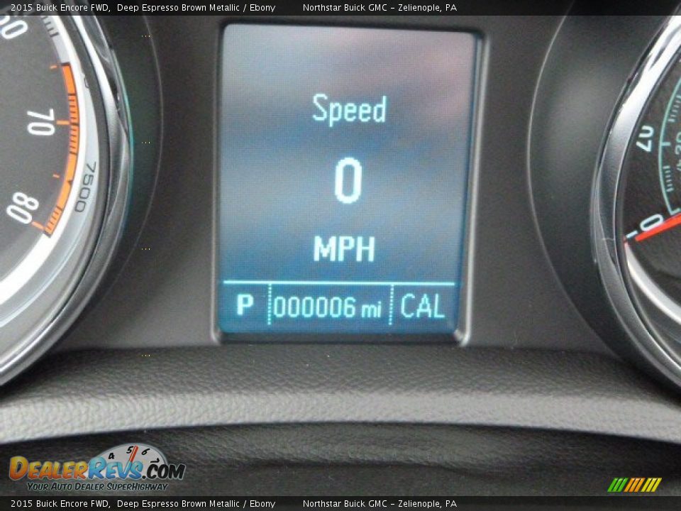 2015 Buick Encore FWD Deep Espresso Brown Metallic / Ebony Photo #19
