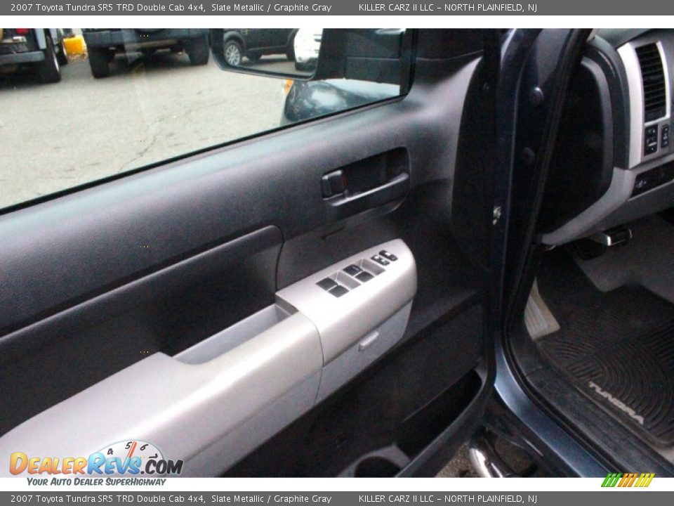 2007 Toyota Tundra SR5 TRD Double Cab 4x4 Slate Metallic / Graphite Gray Photo #12