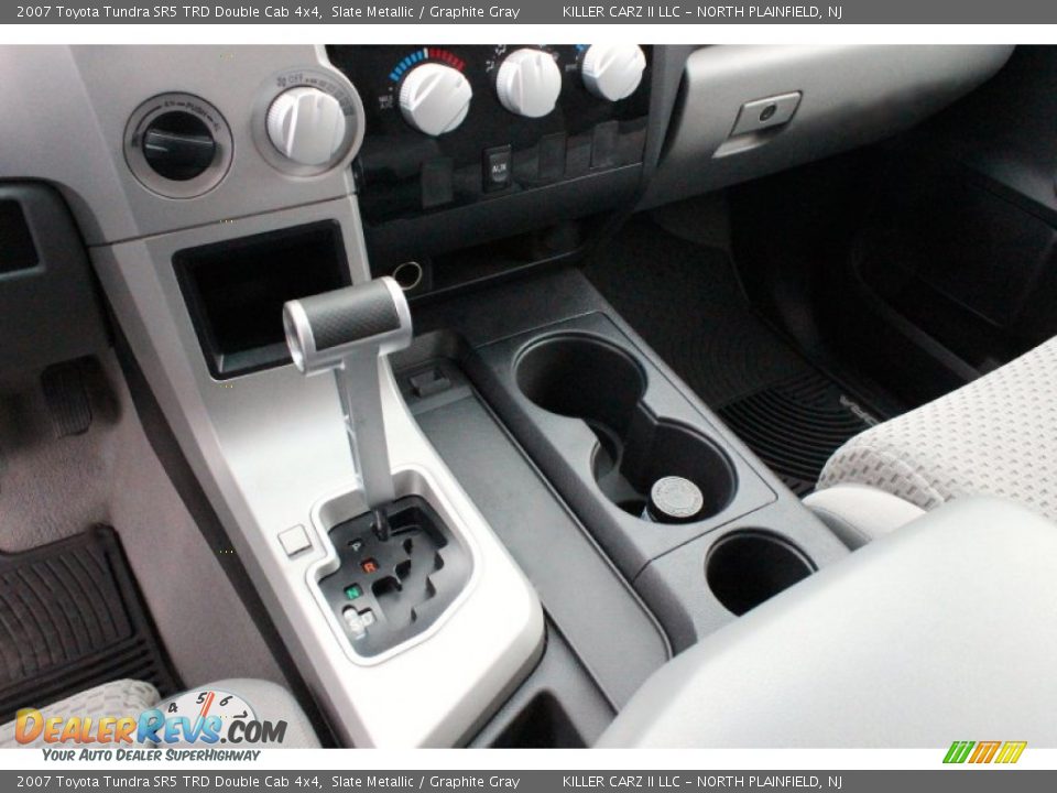 2007 Toyota Tundra SR5 TRD Double Cab 4x4 Slate Metallic / Graphite Gray Photo #18