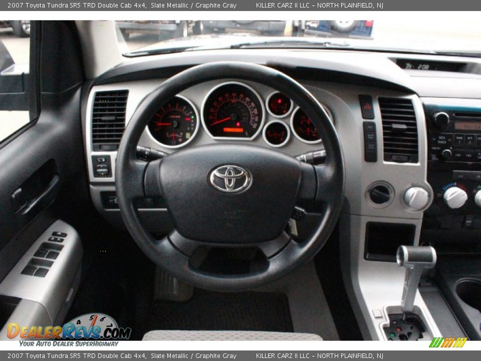 2007 Toyota Tundra SR5 TRD Double Cab 4x4 Slate Metallic / Graphite Gray Photo #19