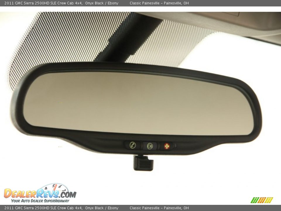 2011 GMC Sierra 2500HD SLE Crew Cab 4x4 Onyx Black / Ebony Photo #8