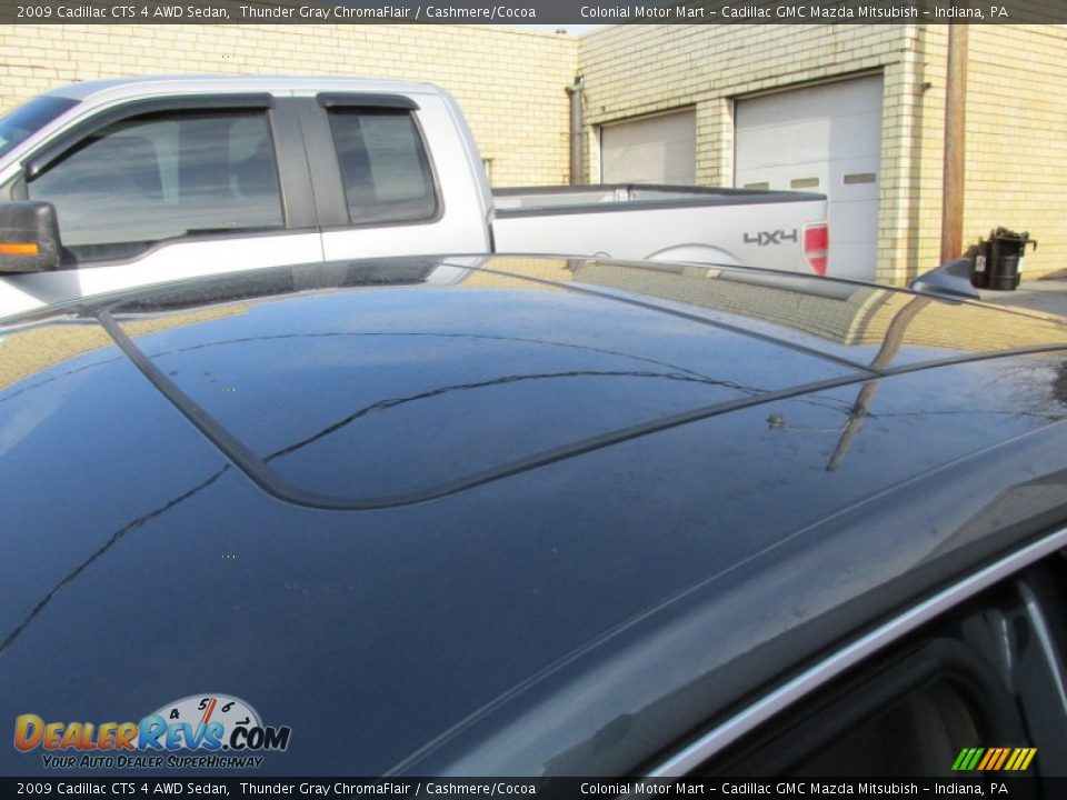 2009 Cadillac CTS 4 AWD Sedan Thunder Gray ChromaFlair / Cashmere/Cocoa Photo #7