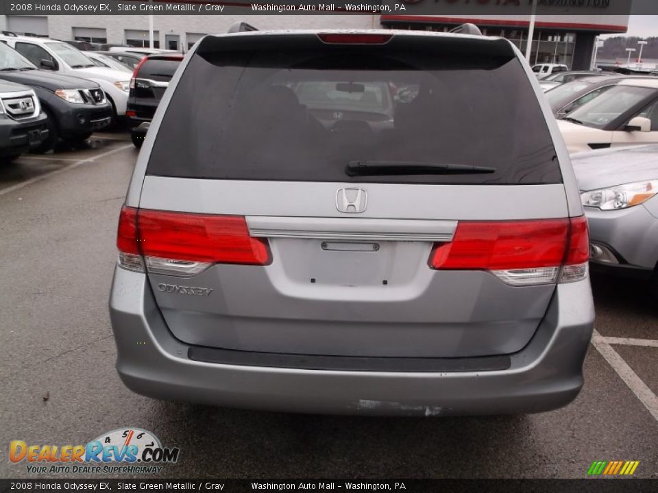 2008 Honda Odyssey EX Slate Green Metallic / Gray Photo #2